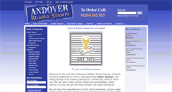 Desktop Screenshot of andoverstampsandsigns.co.uk
